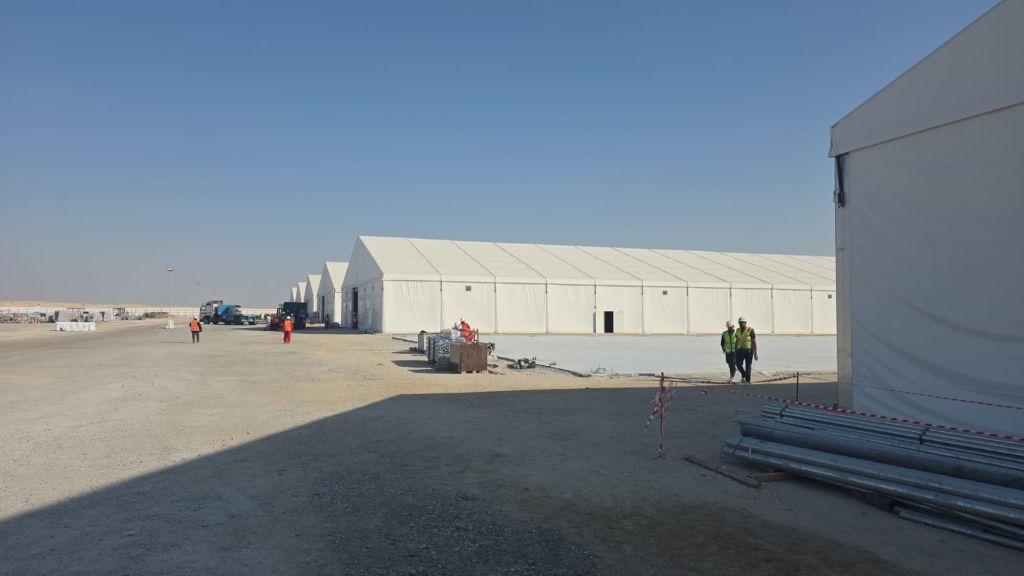 Ahlan Tents manufacturing